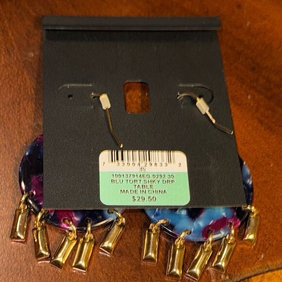 INC International Concepts Colorful Dangle Earrings - Picture 2 of 3